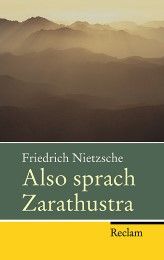 Also sprach Zarathustra Nietzsche, Friedrich 9783150217061