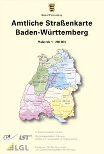 Amtliche Straßenkarte Baden-Württemberg LGL / RPT 9783863984229