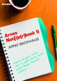 Arnos Not(i)erbook II Backhaus, Arno 9783865064233