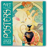 Art Nouveau Posters - Jugendstil 2025  9781835620304