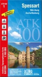 ATK100-1 Spessart Landesamt für Digitalisierung Breitband und Vermessung Bayern 9783899335637