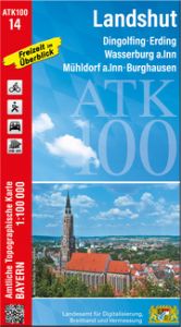 ATK100-14 Landshut Landesamt für Digitalisierung Breitband und Vermessung Bayern 9783987760143