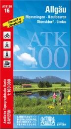 ATK100-16 Allgäu Landesamt für Digitalisierung Breitband und Vermessung Bayern 9783899335781