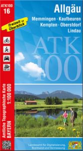 ATK100-16 Allgäu Landesamt für Digitalisierung Breitband und Vermessung Bayern 9783899337020