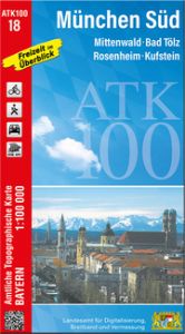 ATK100-18 München Süd Landesamt für Digitalisierung Breitband und Vermessung Bayern 9783987760181