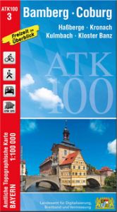 ATK100-3 Bamberg-Coburg Landesamt für Digitalisierung Breitband und Vermessung 9783899336894