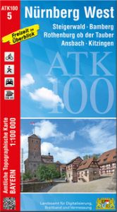 ATK100-5 Nürnberg West Landesamt für Digitalisierung Breitband und Vermessung Bayern 9783987760051