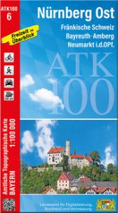 ATK100-6 Nürnberg Ost Landesamt für Digitalisierung Breitband und Vermessung Bayern 9783987760068