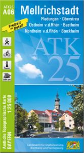 ATK25-A06 Mellrichstadt Landesamt für Digitalisierung Breitband und Vermessung Bayern 9783899339260