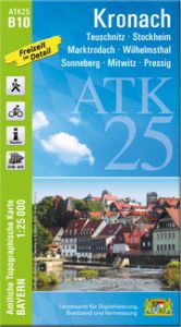 ATK25-B10 Kronach Landesamt für Digitalisierung Breitband und Vermessung Bayern 9783899338454