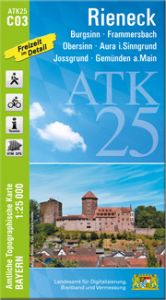 ATK25-C03 Rieneck Landesamt für Digitalisierung Breitband und Vermessung Bayern 9783899338553