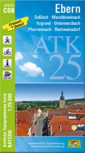 ATK25-C08 Ebern Landesamt für Digitalisierung Breitband und Vermessung Bayern 9783899338904