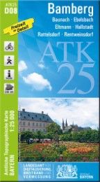 ATK25-D08 Bamberg Landesamt für Digitalisierung Breitband und Vermessung Bayern 9783899336177
