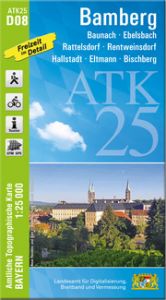 ATK25-D08 Bamberg Landesamt für Digitalisierung Breitband und Vermessung Bayern 9783899338911