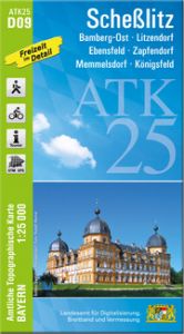 ATK25-D09 Scheßlitz Landesamt für Digitalisierung Breitband und Vermessung Bayern 9783899339307