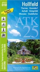 ATK25-D10 Hollfeld Landesamt für Digitalisierung Breitband und Vermessung Bayern 9783899339499