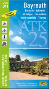 ATK25-D11 Bayreuth Landesamt für Digitalisierung Breitband und Vermessung Bayern 9783987760310