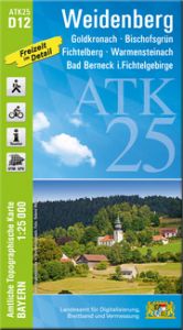 ATK25-D12 Weidenberg Landesamt für Digitalisierung Breitband und Vermessung Bayern 9783987760327