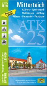 ATK25-D14 Mitterteich Landesamt für Digitalisierung Breitband und Vermessung Bayern 9783899338249