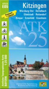 ATK25-E05 Kitzingen Landesamt für Digitalisierung Breitband und Vermessung Bayern 9783899339154