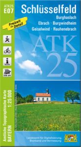 ATK25-E07 Schlüsselfeld Landesamt für Digitalisierung Breitband und Vermessung Bayern 9783899338171