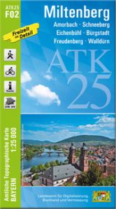ATK25-F02 Miltenberg Landesamt für Digitalisierung Breitband und Vermessung Bayern 9783899339420
