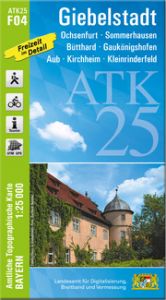 ATK25-F04 Giebelstadt Landesamt für Digitalisierung Breitband und Vermessung Bayern 9783899339369