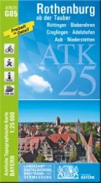 ATK25-G05 Rothenburg ob der Tauber Landesamt für Digitalisierung Breitband und Vermessung Bayern 9783899333732