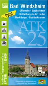 ATK25-G06 Bad Windsheim Landesamt für Digitalisierung Breitband und Vermessung Bayern 9783899338669