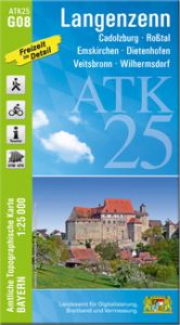 ATK25-G08 Langenzenn Landesamt für Digitalisierung Breitband und Vermessung Bayern 9783899338799