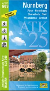 ATK25-G09 Nürnberg Landesamt für Digitalisierung Breitband und Vermessung Bayern 9783899339291
