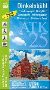 ATK25-I06 Dinkelsbühl Landesamt für Digitalisierung Breitband und Vermessung Bayern 9783899333985
