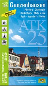 ATK25-I08 Gunzenhausen Landesamt für Digitalisierung Breitband und Vermessung Bayern 9783987760280