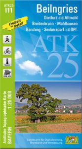 ATK25-I11 Beilngries Landesamt für Digitalisierung Breitband und Vermessung Bayern 9783987760433
