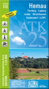 ATK25-I12 Hemau Landesamt für Digitalisierung Breitband und Vermessung Bayern 9783899337228