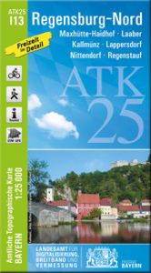 ATK25-I13 Regensburg-Nord Landesamt für Digitalisierung Breitband und Vermessung Bayern 9783899336733