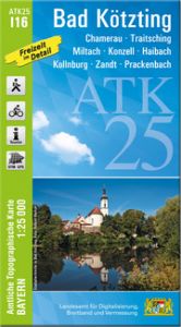 ATK25-I16 Bad Kötzting Landesamt für Digitalisierung Breitband und Vermessung Bayern 9783987760402