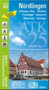 ATK25-J07 Nördlingen Landesamt für Digitalisierung Breitband und Vermessung Bayern 9783899334128