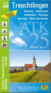 ATK25-J08 Treuchtlingen Landesamt für Digitalisierung Breitband und Vermessung Bayern 9783899339161
