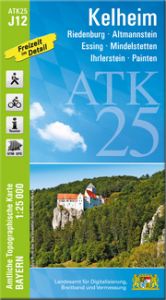 ATK25-J12 Kelheim Landesamt für Digitalisierung Breitband und Vermessung Bayern 9783899338126