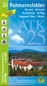 ATK25-J17 Ruhmannsfelden Landesamt für Digitalisierung Breitband und Vermessung Bayern 9783899338881