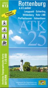 ATK25-K13 Rottenburg a.d.Laaber Landesamt für Digitalisierung Breitband und Vermessung Bayern 9783987760334