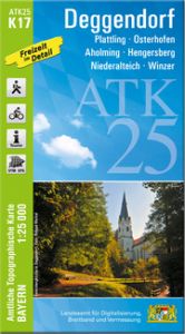 ATK25-K17 Deggendorf Landesamt für Digitalisierung Breitband und Vermessung Bayern 9783899338898