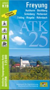 ATK25-K19 Freyung Landesamt für Digitalisierung Breitband und Vermessung Bayern 9783899338775