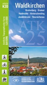 ATK25-K20 Waldkirchen Landesamt für Digitalisierung Breitband und Vermessung Bayern 9783899336306