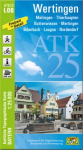 ATK25-L08 Wertingen Landesamt für Digitalisierung Breitband und Vermessung Bayern 9783899339222