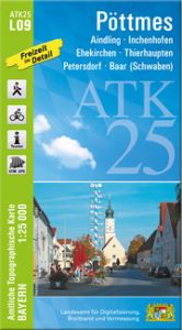 ATK25-L09 Pöttmes Landesamt für Digitalisierung Breitband und Vermessung Bayern 9783899338591