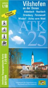 ATK25-L18 Vilshofen an der Donau Landesamt für Digitalisierung Breitband und Vermessung Bayern 9783987760389