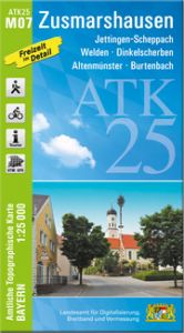 ATK25-M07 Zusmarshausen Landesamt für Digitalisierung Breitband und Vermessung Bayern 9783899339468
