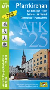 ATK25-M17 Pfarrkirchen Landesamt für Digitalisierung Breitband und Vermessung Bayern 9783899337570